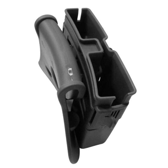 Amomax doppio porta caricatore universale per pistola (nero)