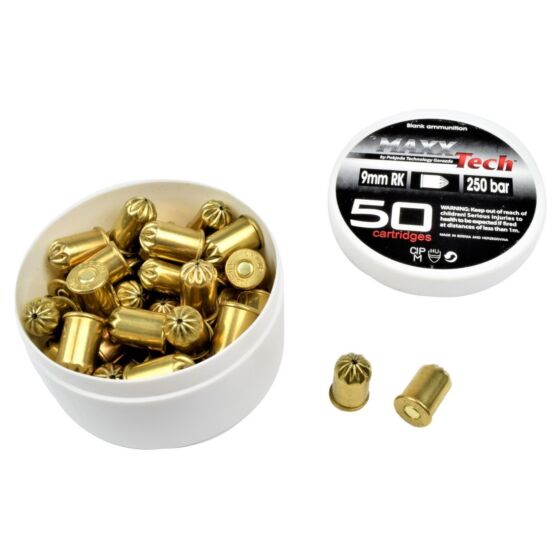 Maxx Tech scatola cartucce salve Cal.380 (50pcs)