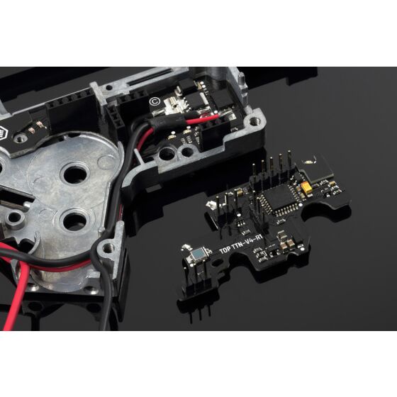 GATE TITAN V2 ADVANCED module with mosfet board for MARUI NGRS electric rifle (front wiring)