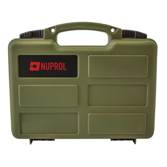 Nuprol tactical pistol case W/ PNP foam (green)