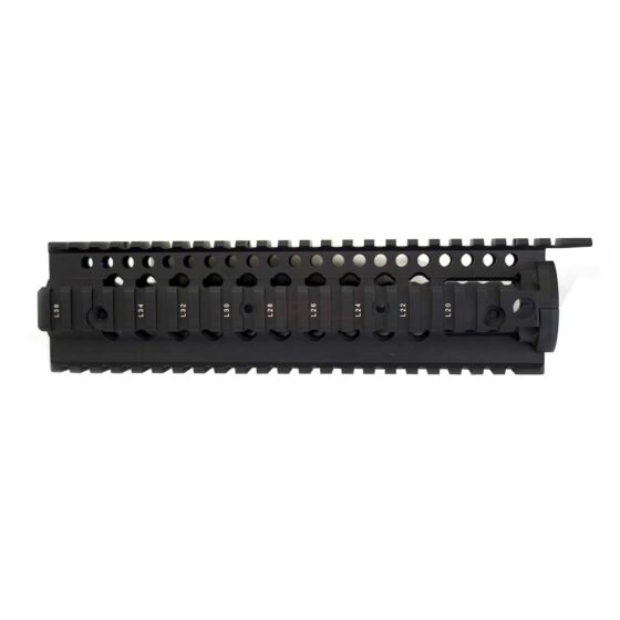 Nuprol bocca rail omega type 9 pollici per fucile m4 (nero)