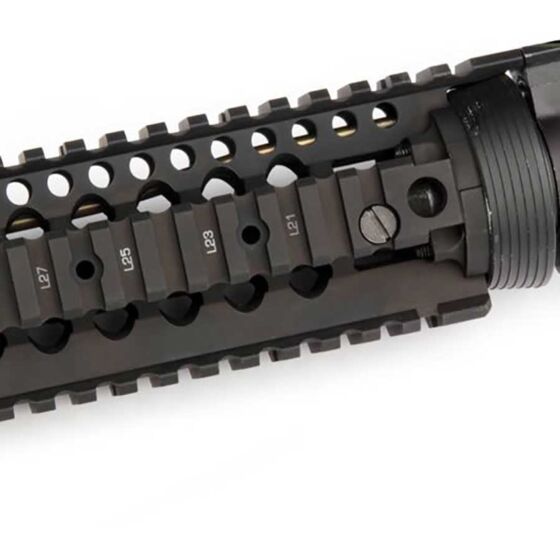 Nuprol bocca rail omega type 12 pollici per fucile m4 (nero)