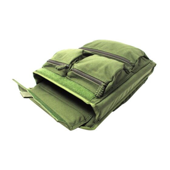 Pantac inserto multiuso per zaini verde