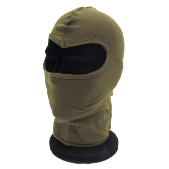 Pantac balaclava buco singolo verde