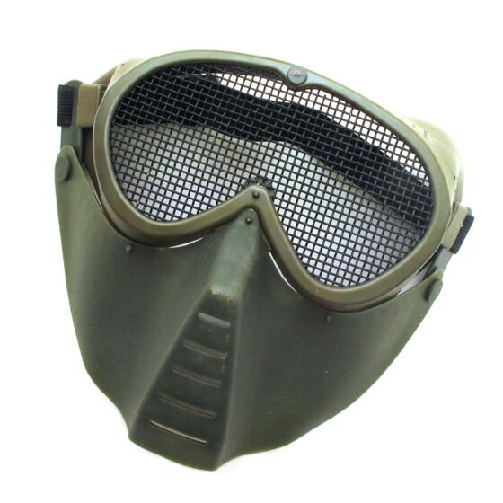 Royal maschera facciale a rete (verde)