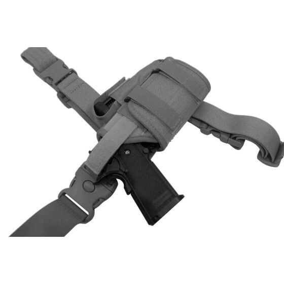 Vega holster fondina regolabile da coscia (nera)