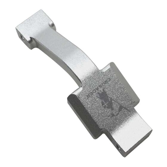 Crusader Airsoft paragrilletto maggiorato per M4 (silver)