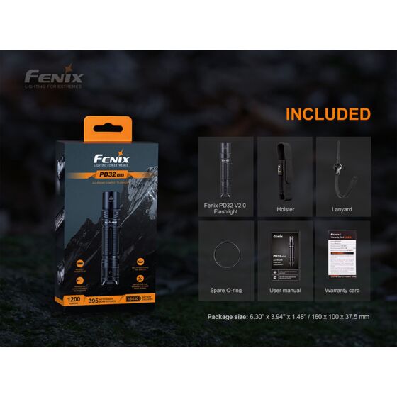 Fenix torcia tattica PD32 V2.0