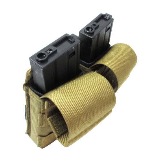 Pantac tasca doppia m16 con inserti tan