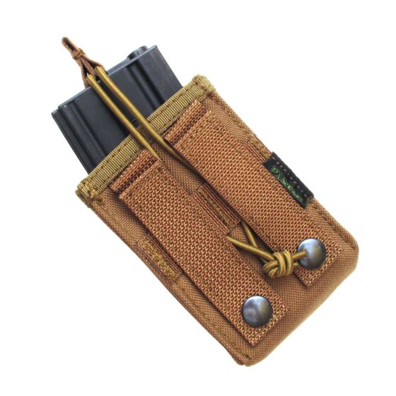 Pantac molle m16 single-mag pouch coyote brown