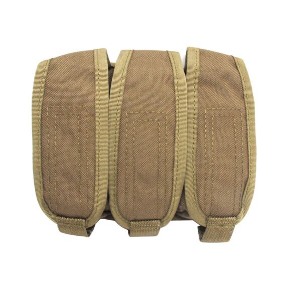 Pantac molle ev 40m 3x grenade pouch coyote brown