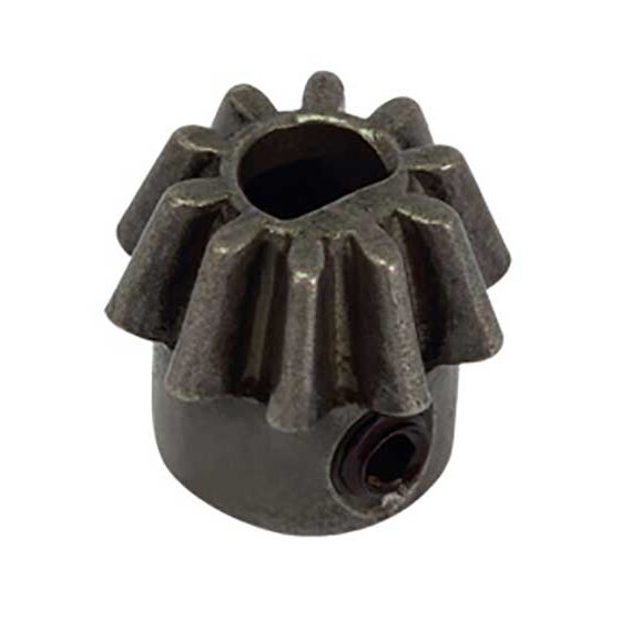 Four Rifle pignone in acciaio CNC per motori elettrici (foro a D)