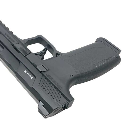 G&G PIRANHA MK I model blowback gas pistol (black)