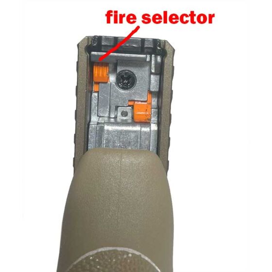 Poseidon pistola a gas ORION3 Aluminum SEMI/FULL auto (tan)