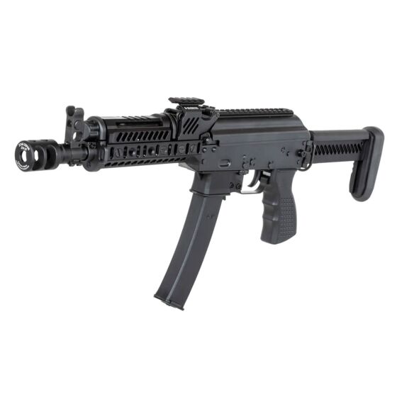 Arcturus Advanced fucile elettrico PP19 ZENITCO-SP1 CQB AEG FE® (nero)