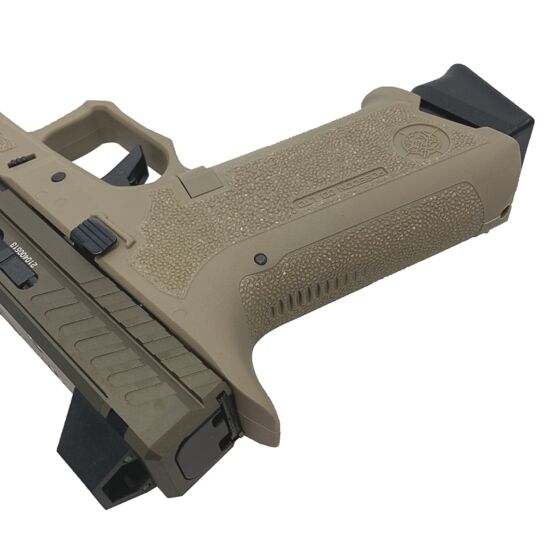 Poseidon pistola a gas ORION2 Aluminum SEMI/FULL auto (tan)