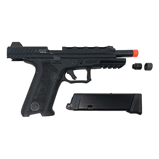 Poseidon ORION3 aluminum SEMI/FULL auto gas pistol (black)
