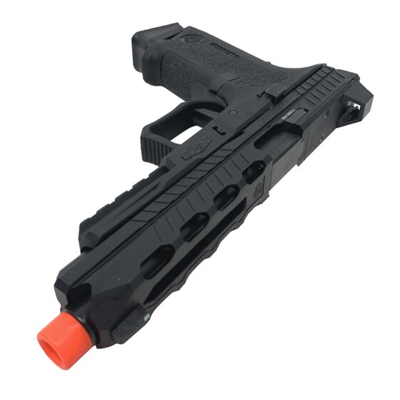 Poseidon ORION3 aluminum SEMI/FULL auto gas pistol (black)
