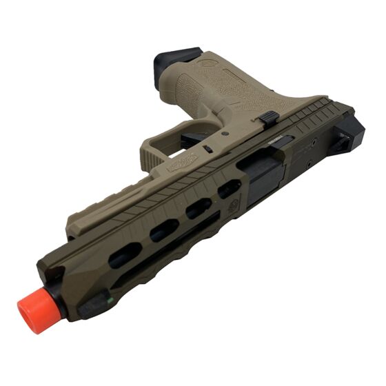 Poseidon pistola a gas ORION3 Aluminum SEMI/FULL auto (tan)