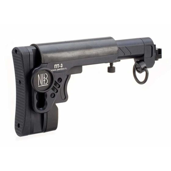 5KU calcio pieghevole PT-3 ZENITCO style per fucile elettrico ak E&L (nero)