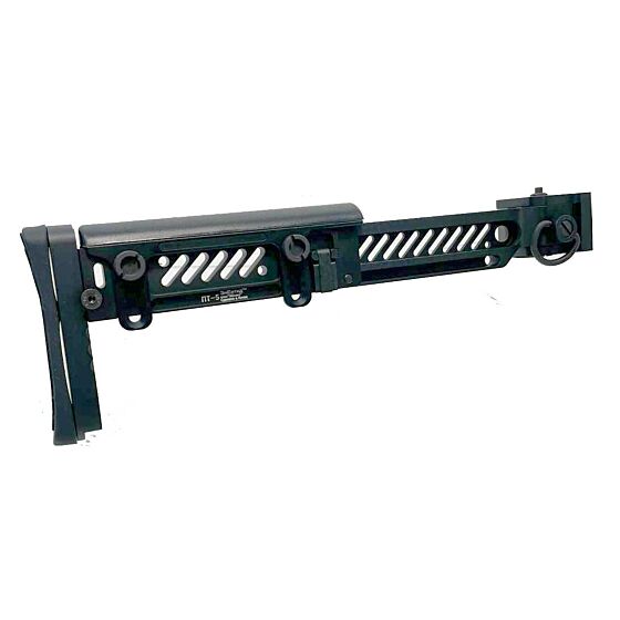 5KU ZENITCO style PT-5 Stock for MARUI AKM gas rifle (black)