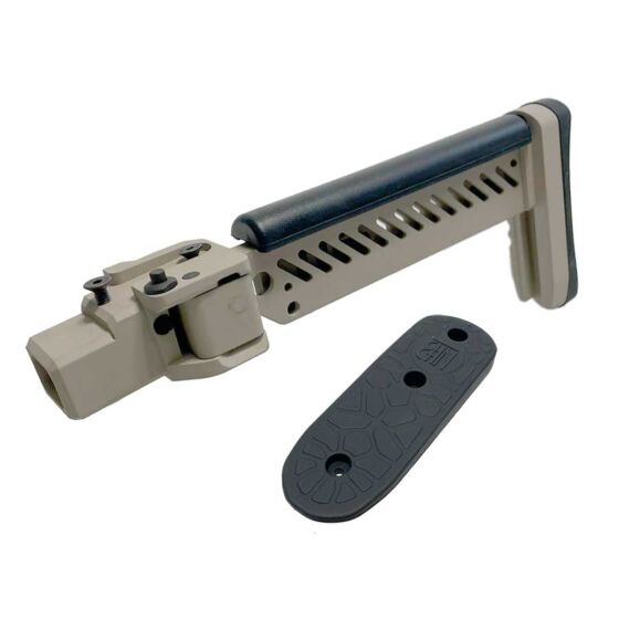 5KU calcio PT-5 ZENITCO style per fucile GHK AKM a gas (tan)