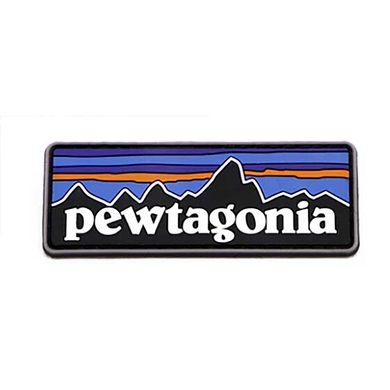 Airtech Studios ""PEWPATAGONIA"" velcro patch