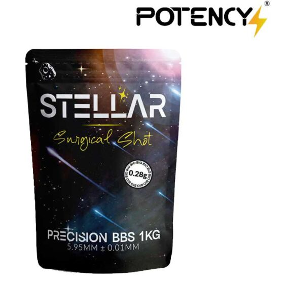 POTENCY busta pallini BIO - STELLAR Surgical Shot 0.28 (3570pcs)
