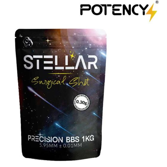 POTENCY busta pallini BIO - STELLAR Surgical Shot 0.30 (3330pcs)