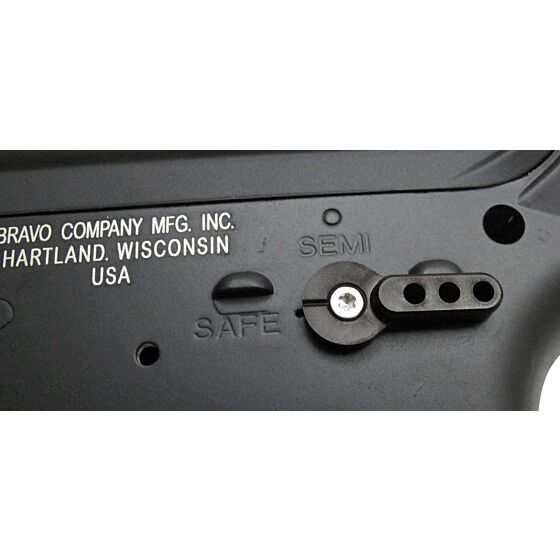 Retroarms selettore in metallo BAD style tipo A per fucile elettrico m4 (nero)
