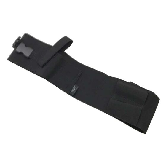 Radar cintura con fondina per pistola compact (nera) (rdr-5142)