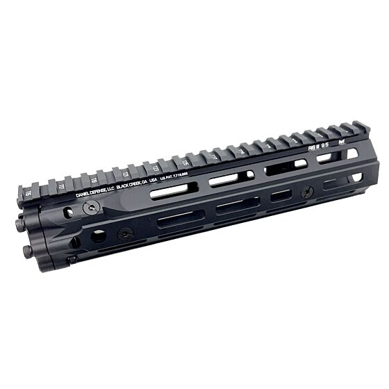 Airsoft Artisan 9.5 inches D.D style MK18 2.0 rail handguard (black)
