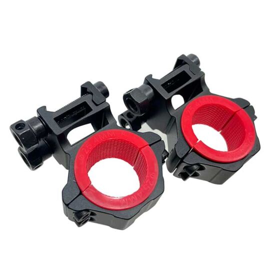 Discovery HD 4-24x50sfir FFP rifle scope (with mount rings)
