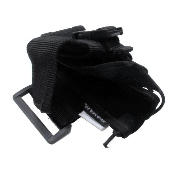 Royal tasca molle porta radio regolabile (nera)
