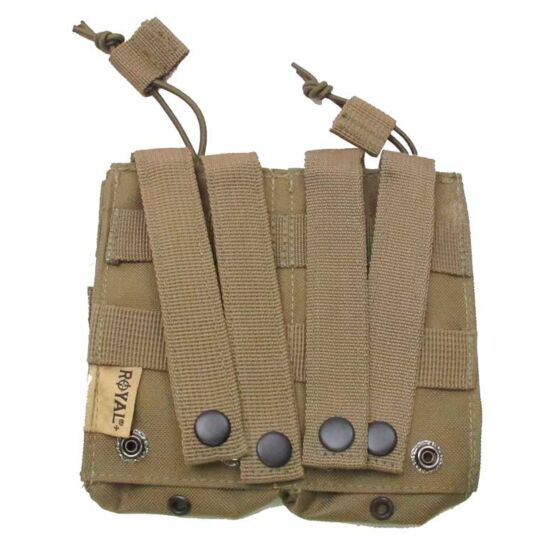 Royal tasca doppia caricatori m16 con elastico (tan)