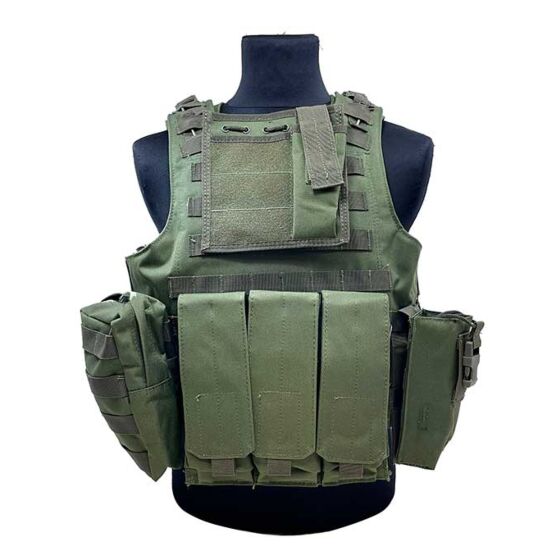 Royal plus giubbino tactical body armor (verde)