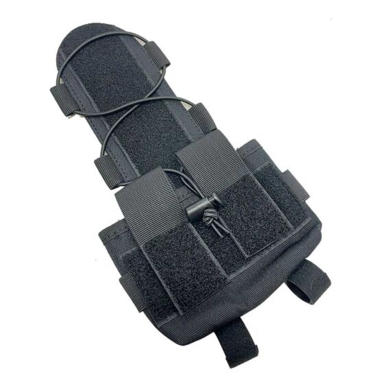 EARMOR MK2 style battery storage helmet bag (black)