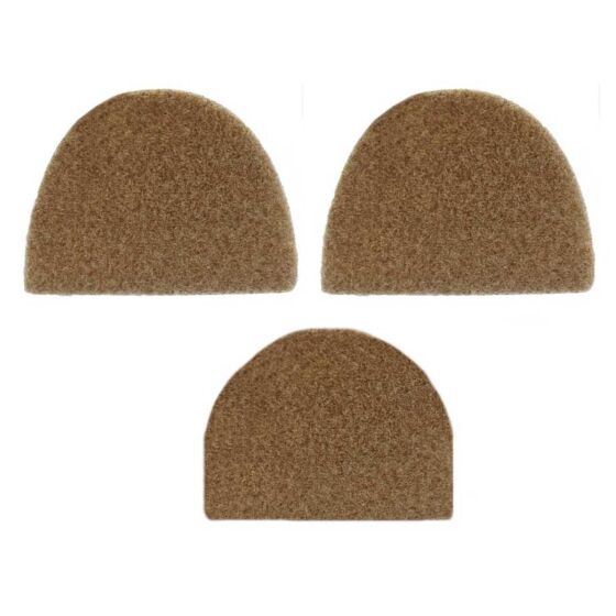 EARMOR HOOK & LOOP velcro sticker set for SORDIN headset (coyote brown)