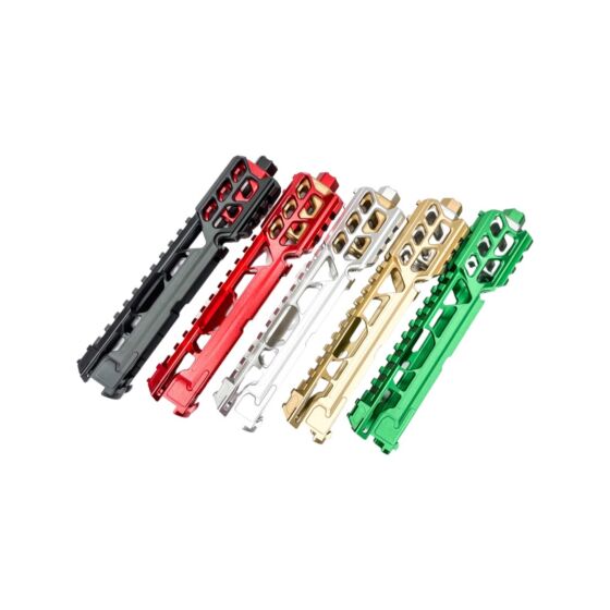 CTM Kit corpo superiore FUKU-2 CUTOUT per pistola a gas AAP01 (gold-silver/corto)