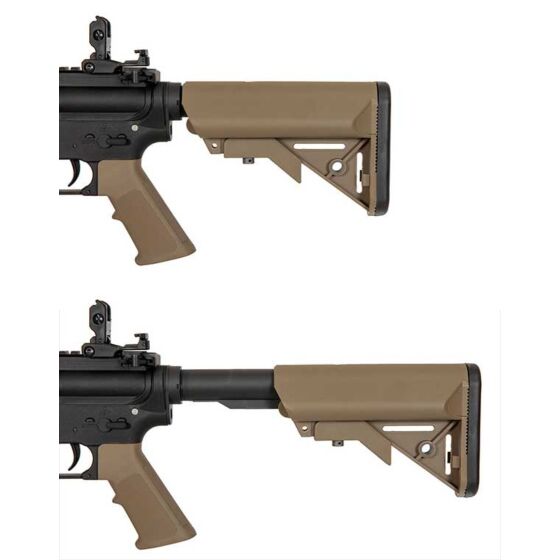Specna Arms fucile elettrico CORE M4 Stubby KAC style (tan)