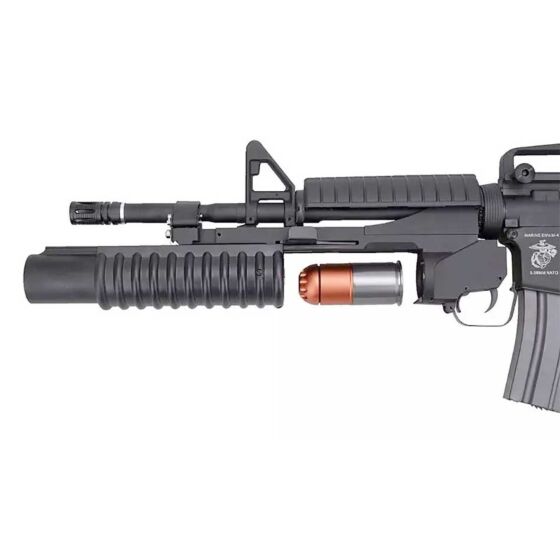 Specna Arms fucile elettrico M4A1 ONE Kestrel ETU con lanciagranate M203