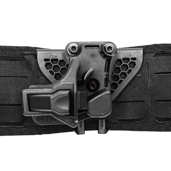 CTM SAF Angle system con pannello MOLLE per fondine (nera)