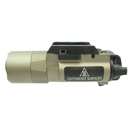 SOTAC X300 torcia per slitte 20mm (dark earth)