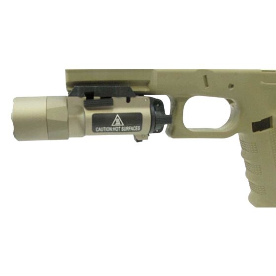 SOTAC X300 torcia per slitte 20mm (dark earth)