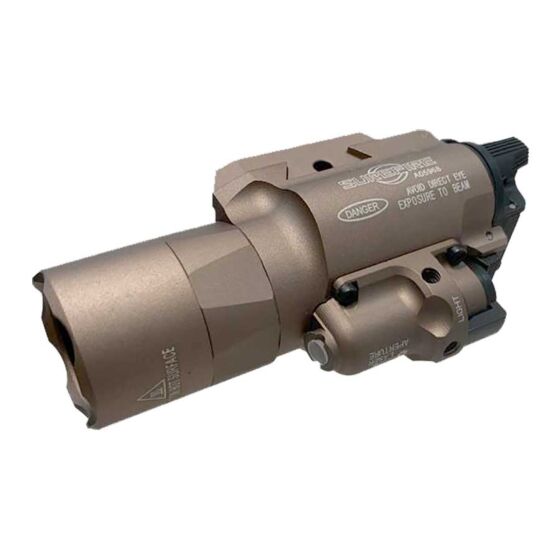 SOTAC X400 ULTRA torcia & laser per slitte 20mm (dark earth)