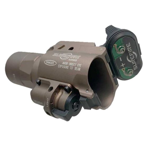 SOTAC X400 ULTRA torcia & laser per slitte 20mm (dark earth)