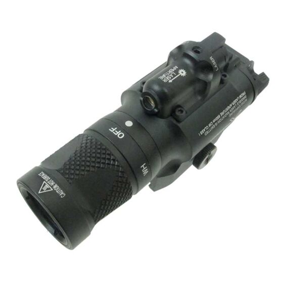 SOTAC X400V torcia & laser per slitte 20mm (nera)