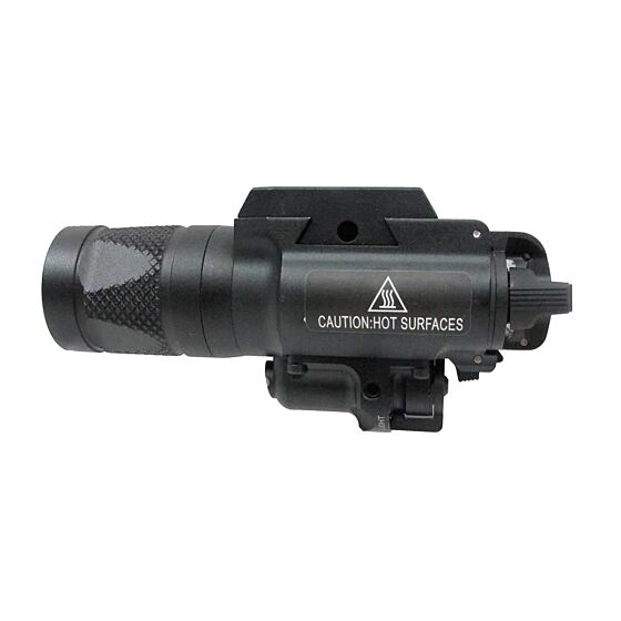 SOTAC X400V torcia & laser per slitte 20mm (nera)