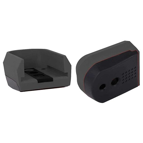PTS set base caricatore SHOCK plate per pistola Hi Capa (nero)