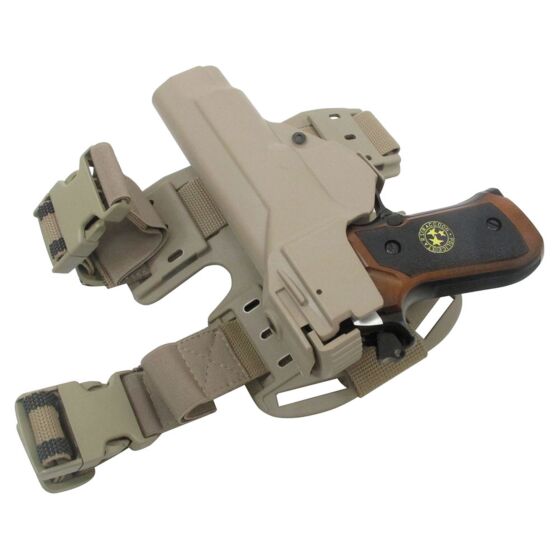 Vega holster fondina cosciale shockwave per m92 desert tan